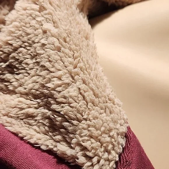 new JOHN BLAIR mens 3XL Supreme Fleece Sherpa Lined Hoodie zip up sweatshirt - Picture 5 of 6